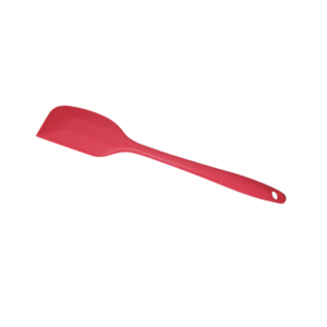 Spatule en silicone alimentaire rouge – 22 cm
