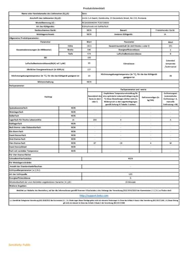 Réfrigérateur congélateur en bas RCSA300K40SN – Image 3
