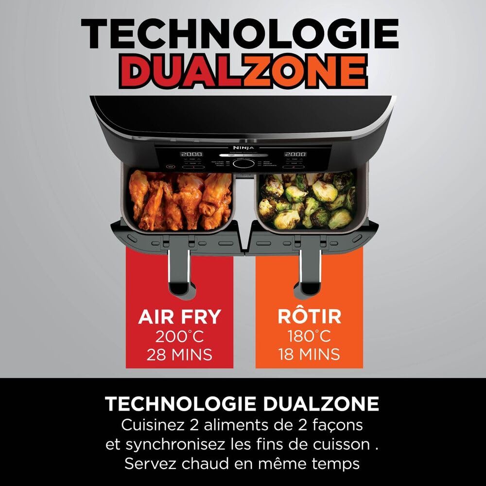 Friteuse Sans Huile 7,6l 2400w Noir - AF300EU – Image 5