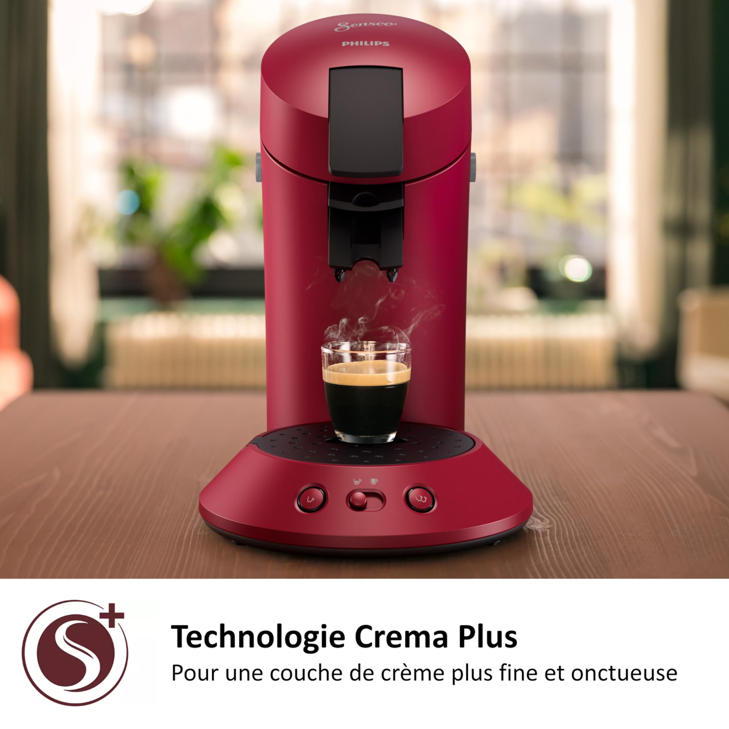 SENSEO Original Plus Machine à Café à Dosettes Plastique Recyclé (CSA210/91) – Image 7