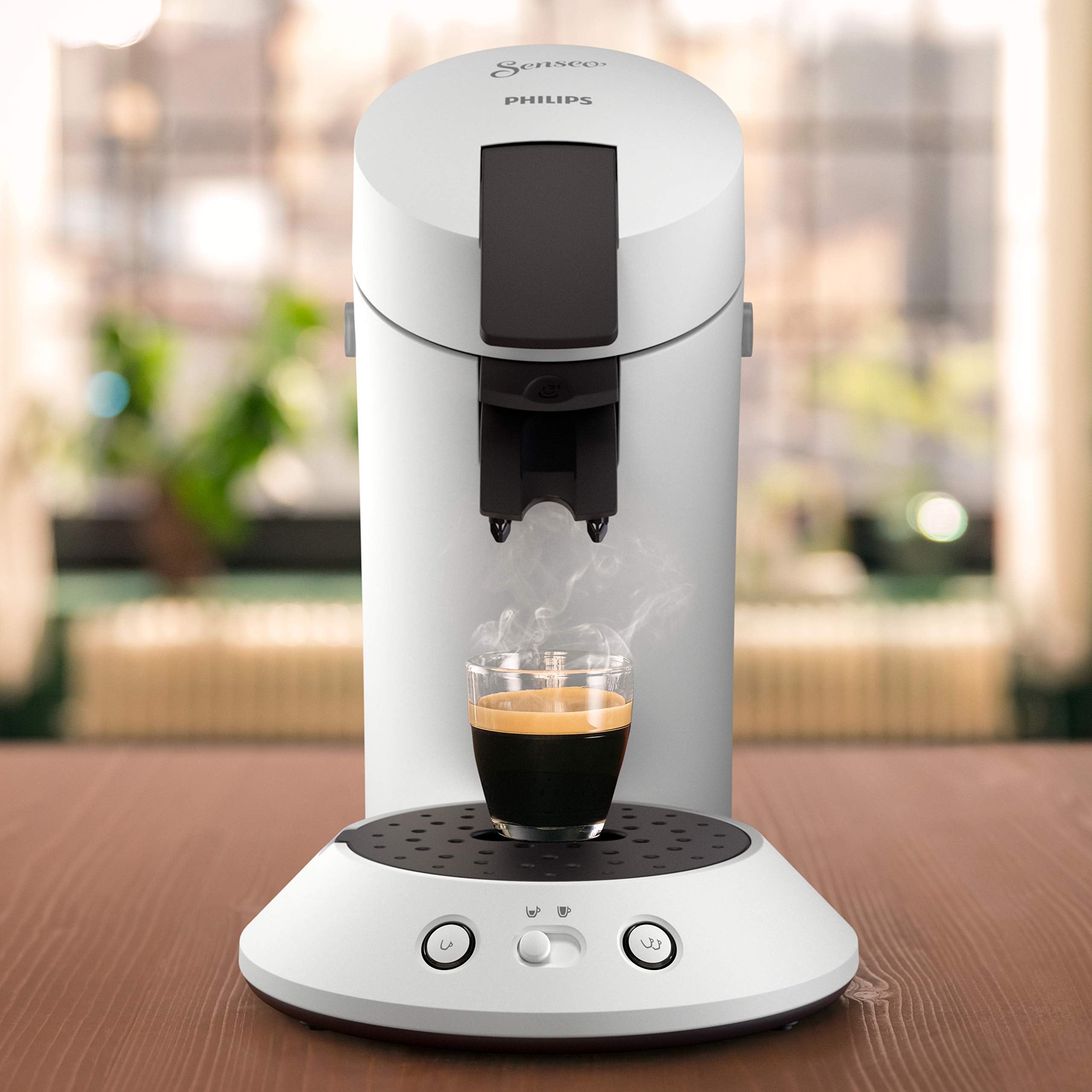 Senseo Original Plus Machine à Dosettes, Blanche CSA210/11 – Image 4